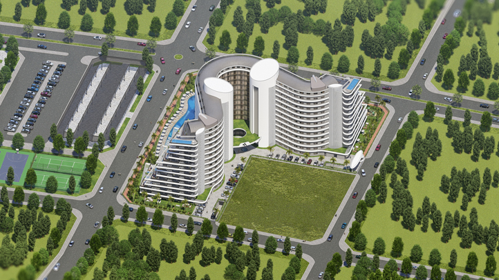 New off-plan project in Antalya